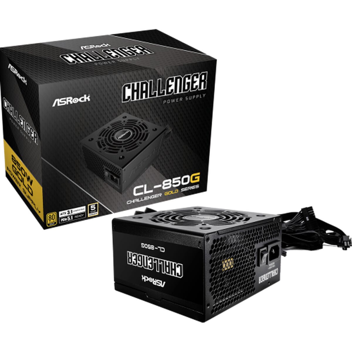Power supply ASRock 90-UXC085-GNEAAA 850 W 80 Plus Gold