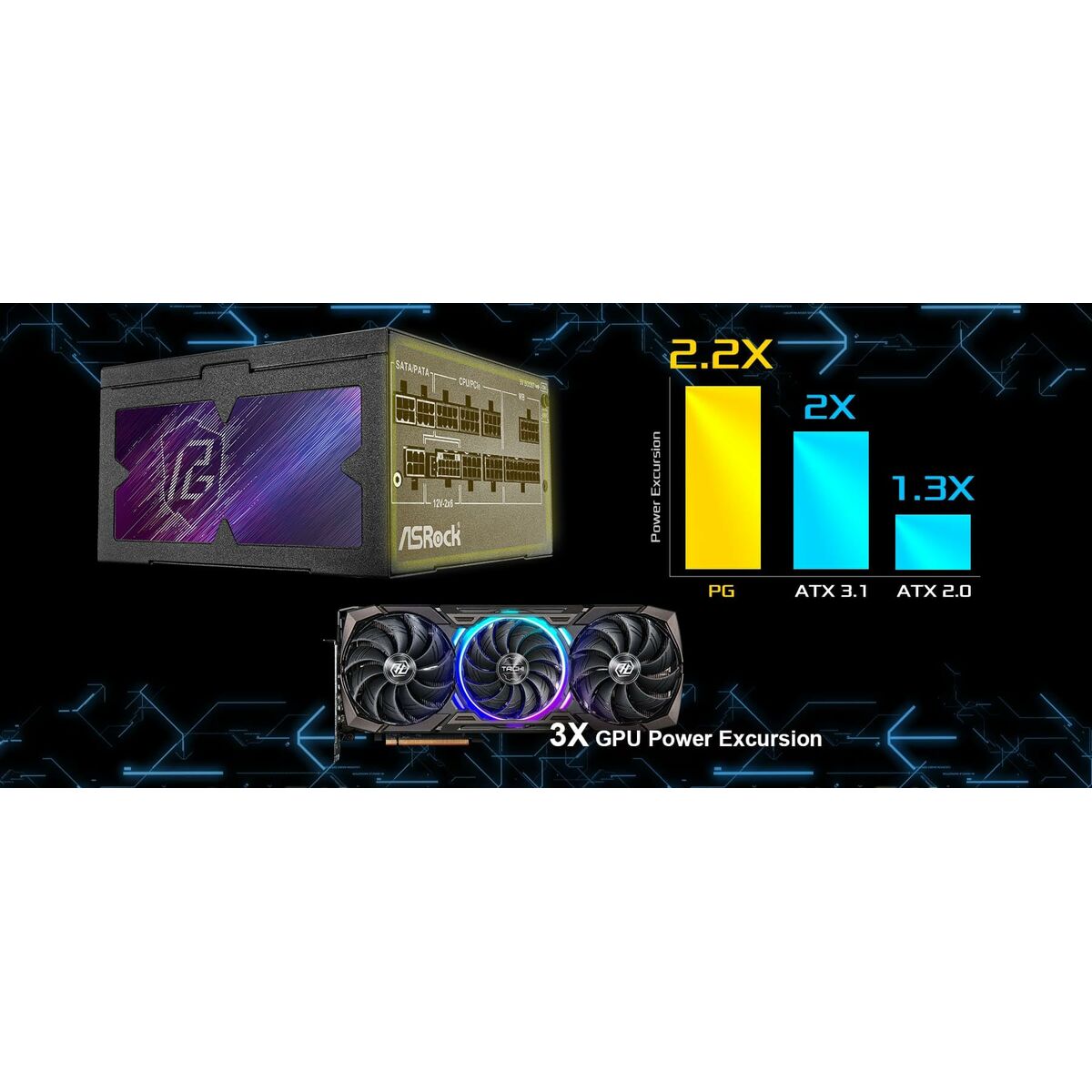 Power supply ASRock 90-UXP085-GFEAAB 850 W 80 Plus Gold