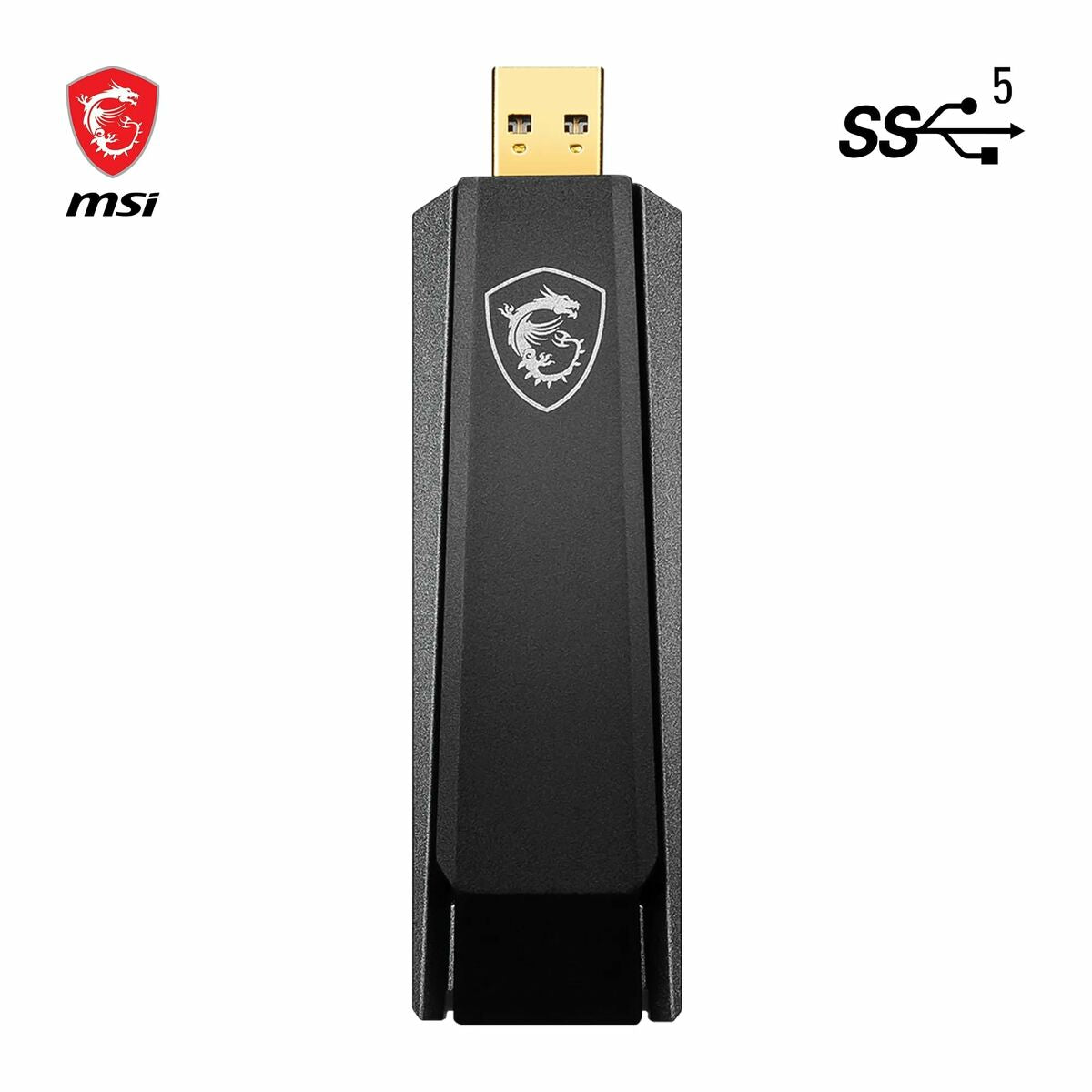 USB Adaptor MSI AX1800 Black