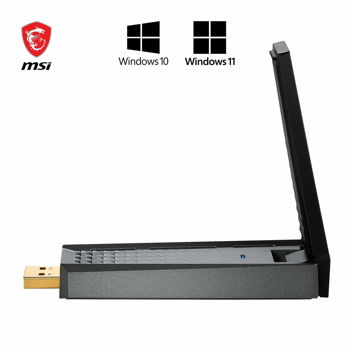 USB Adaptor MSI AX1800 Black