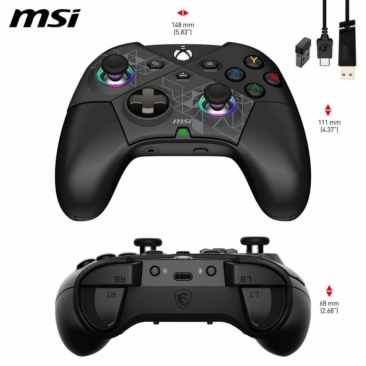 Steering wheel MSI FORCE PRO W