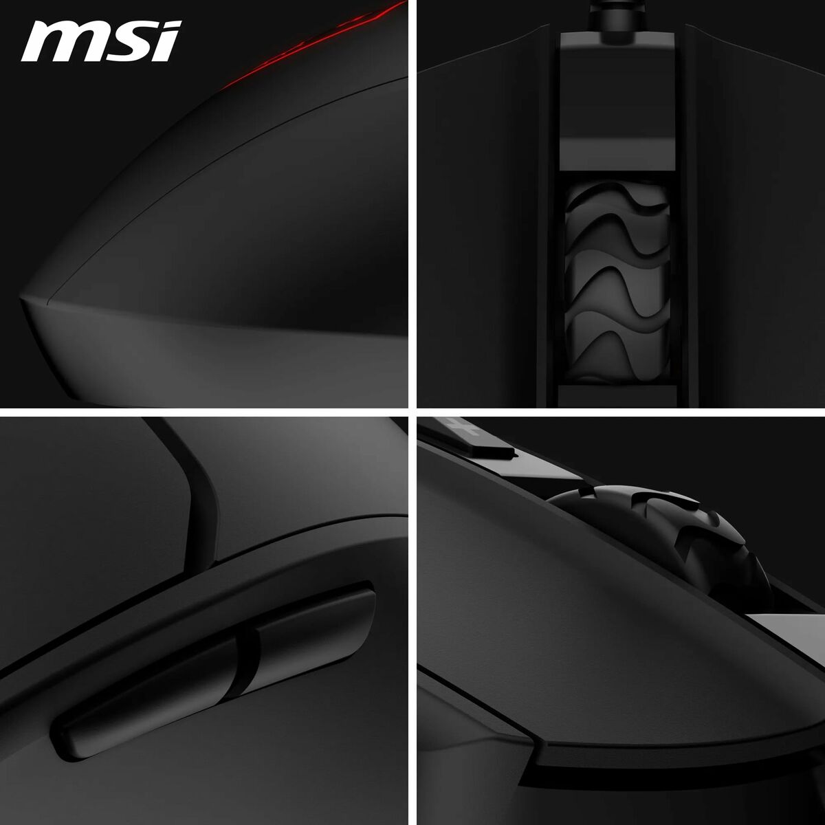 Gaming Mouse MSI FORGE GM100 Black 6400 dpi