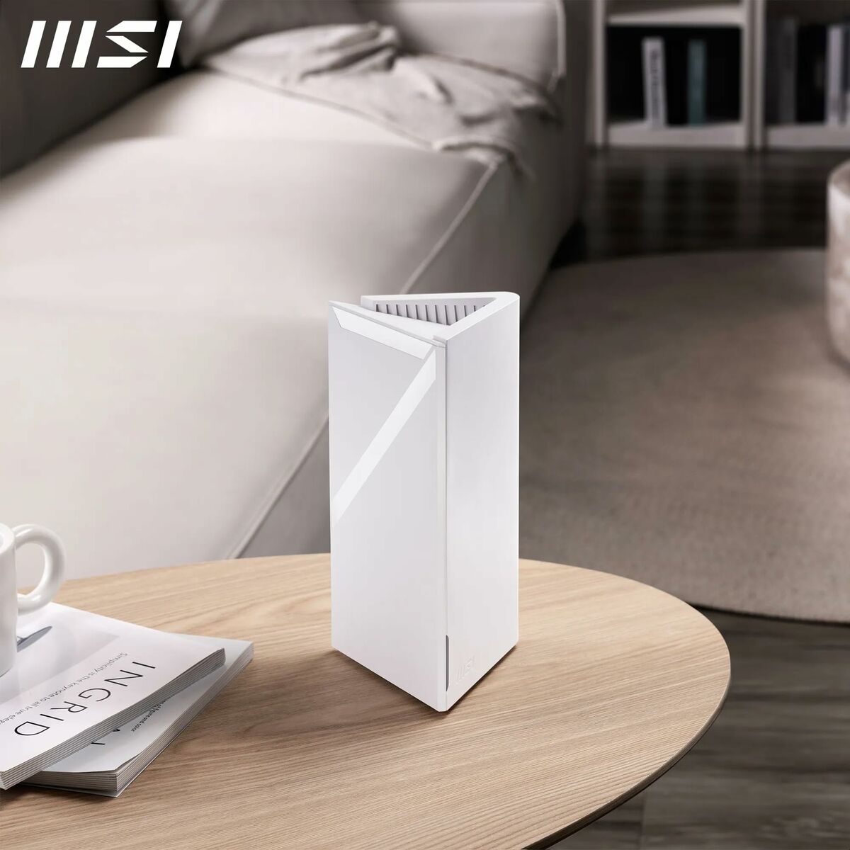 Router MSI 302-8ZD20EE-000 White
