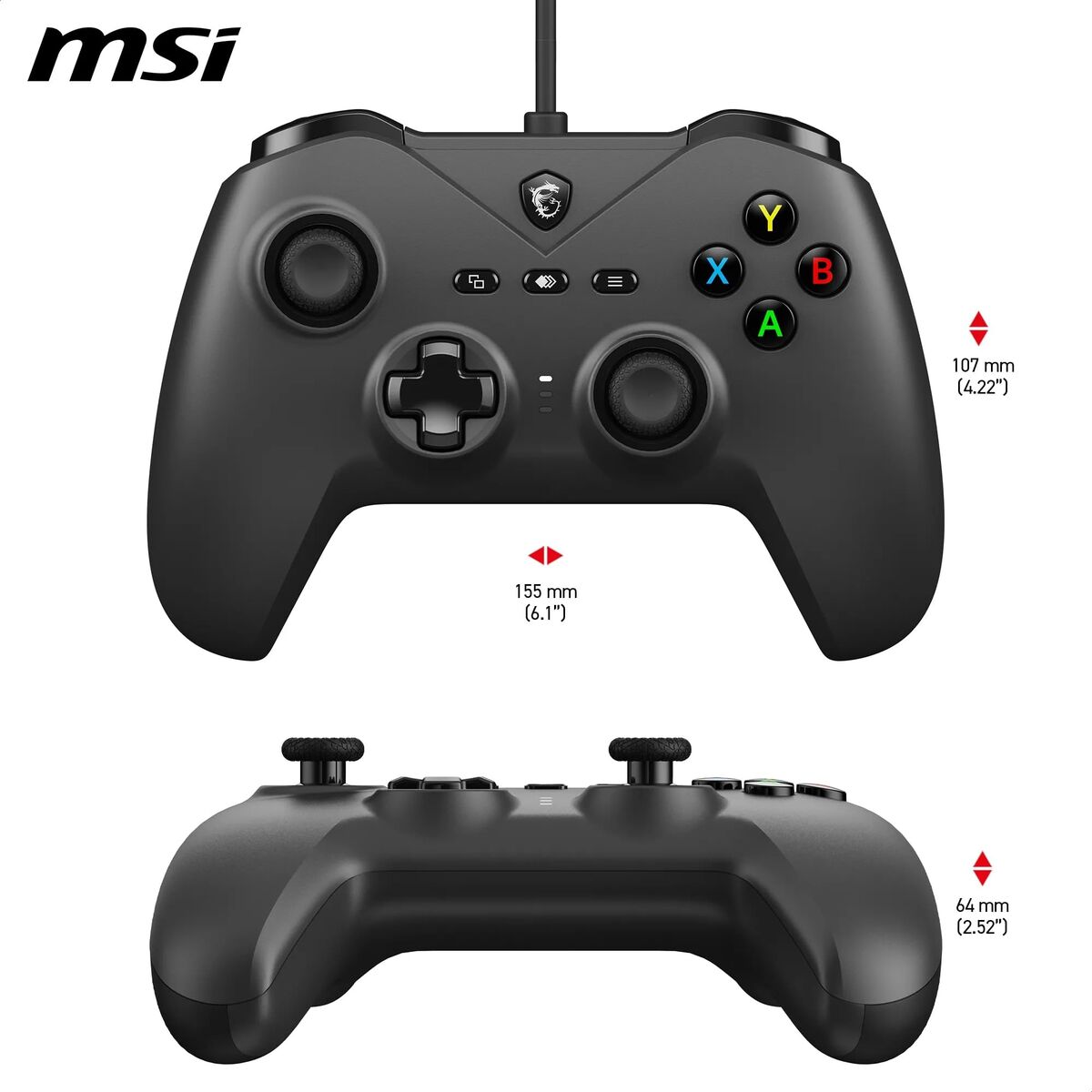 Steering wheel MSI S10-04G0090-EC4