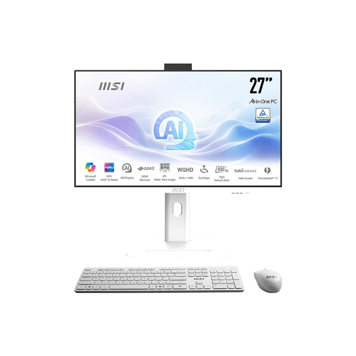 All in One MSI AM273QP AI-246ES C7-155H 27" intel core ultra 7 32 GB 1 TB