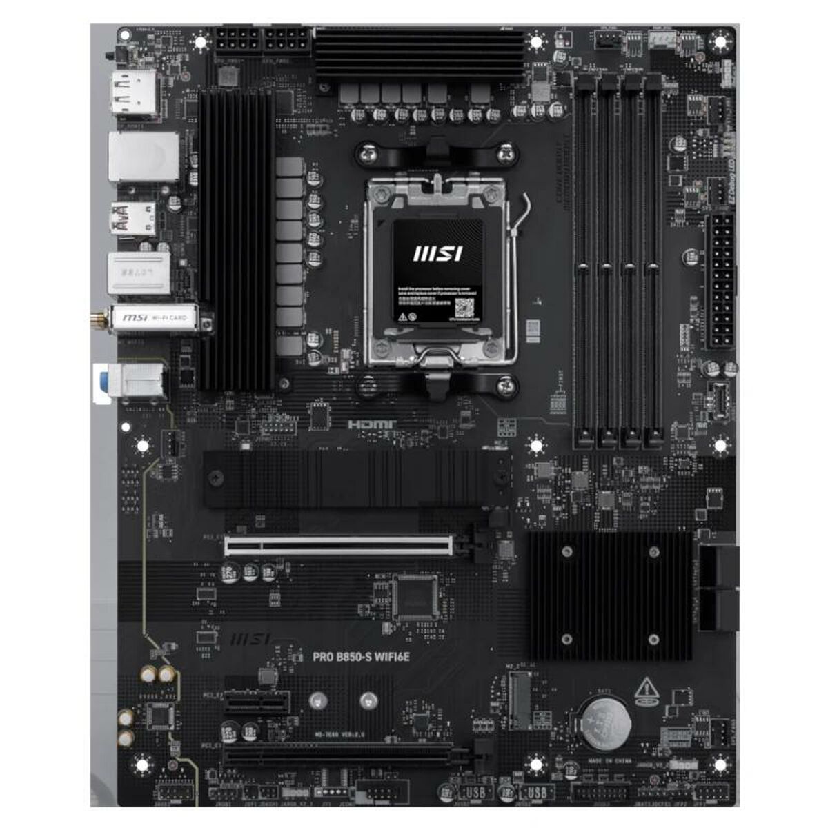 Motherboard MSI PRO B850-S WIFI6E AMD AM5