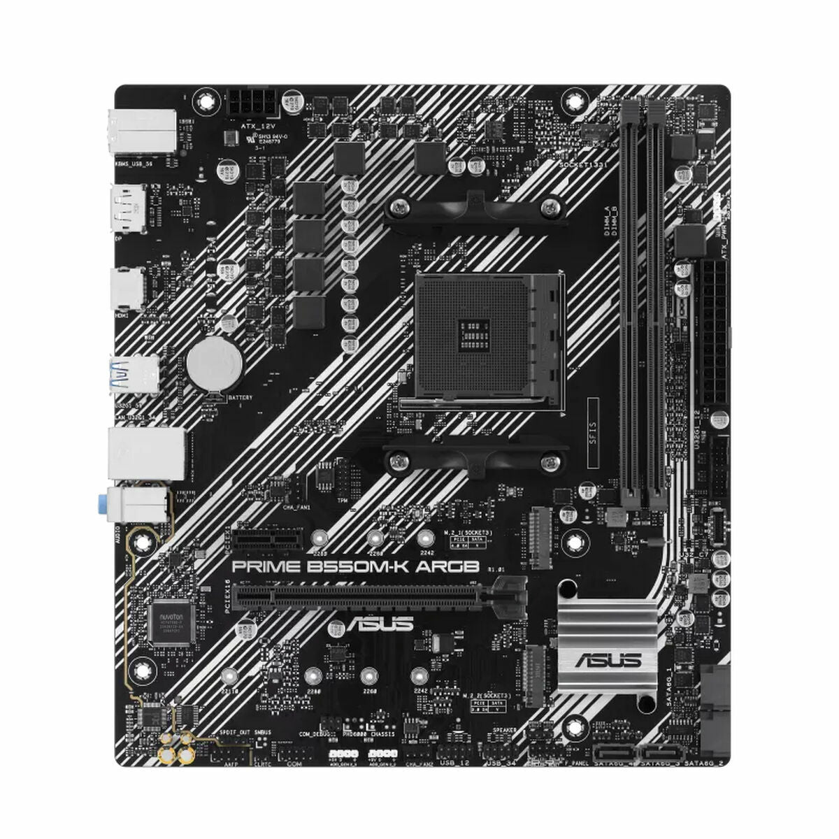Motherboard Asus AMD AM4 AMD B550 AMD