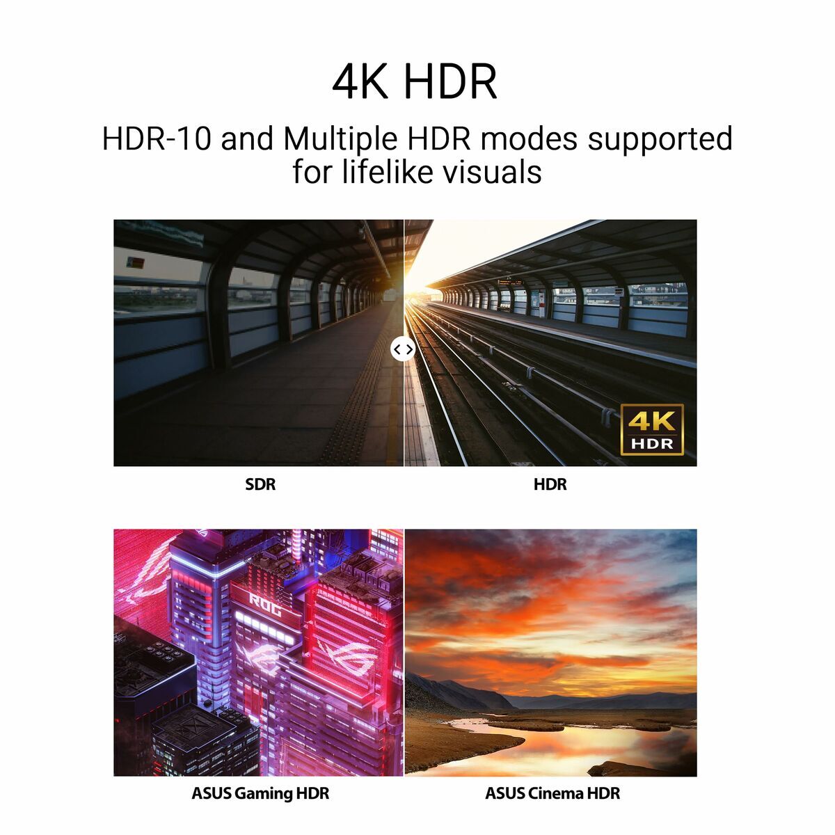 Gaming Monitor Asus 90LM09U3-B01170 27" 4K Ultra HD LCD