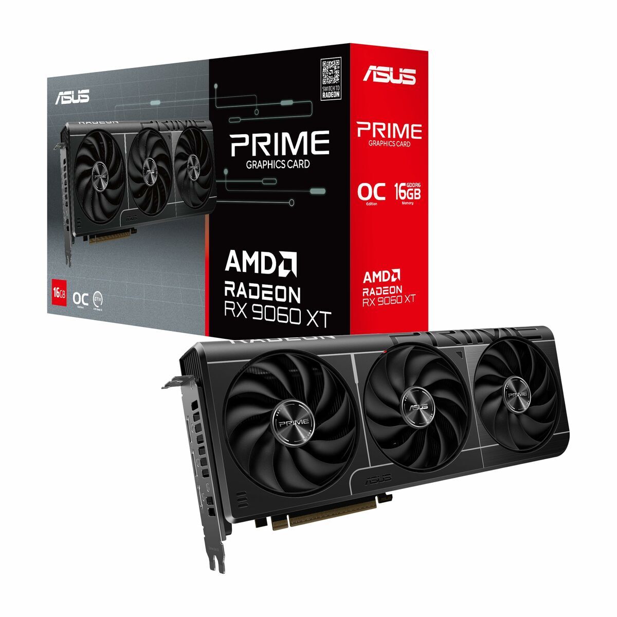 Graphics card Asus 90YV0LF1-M0NA00 RADEON RX 9060 XT 16 GB GDDR6