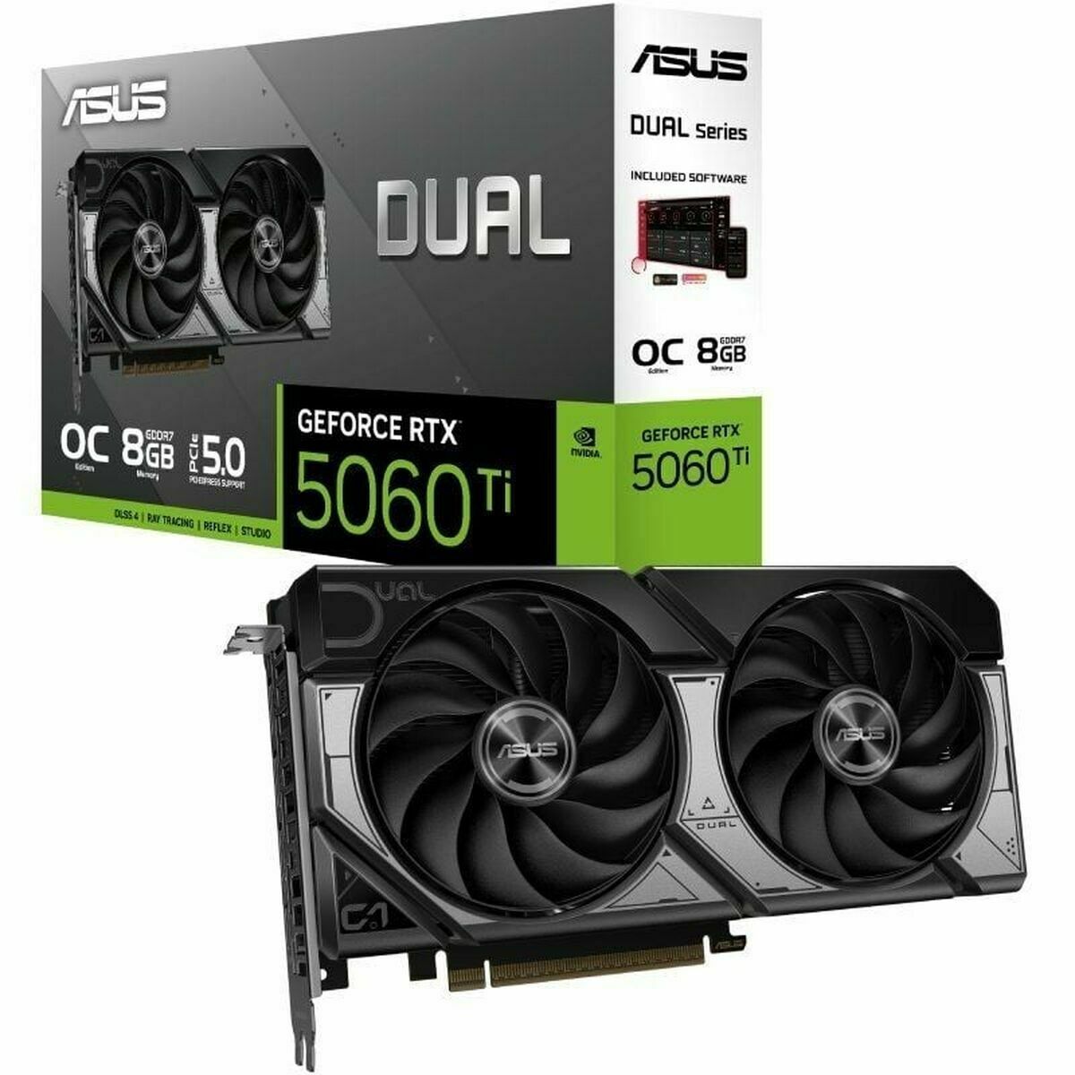Graphics card Asus 90YV0MP2-M0NA00 geforce rtx 5060 ti 8 GB GDDR6 GDDR7