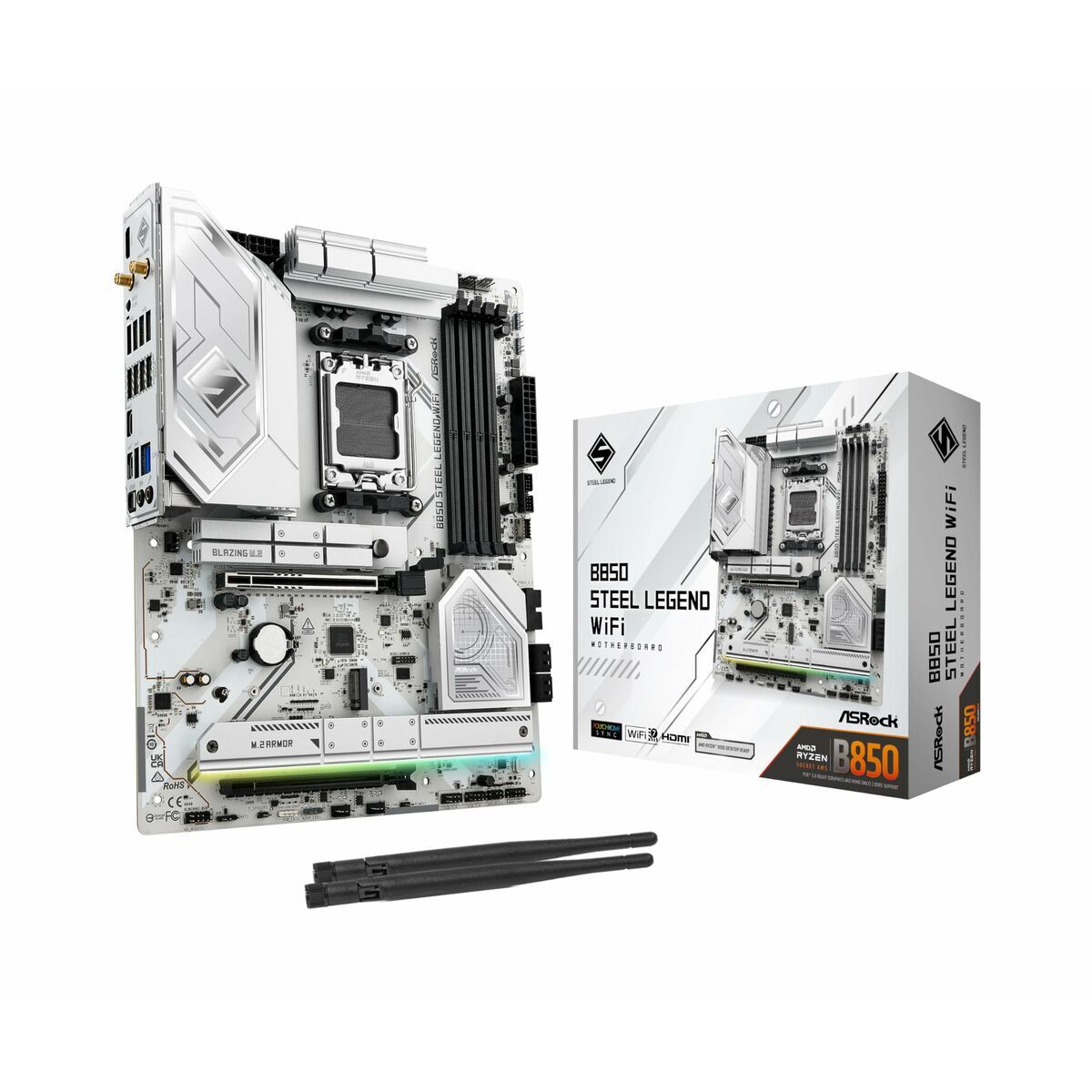 Motherboard ASRock 90-MXBQS-A0UAYZ AMD AM5 AMD