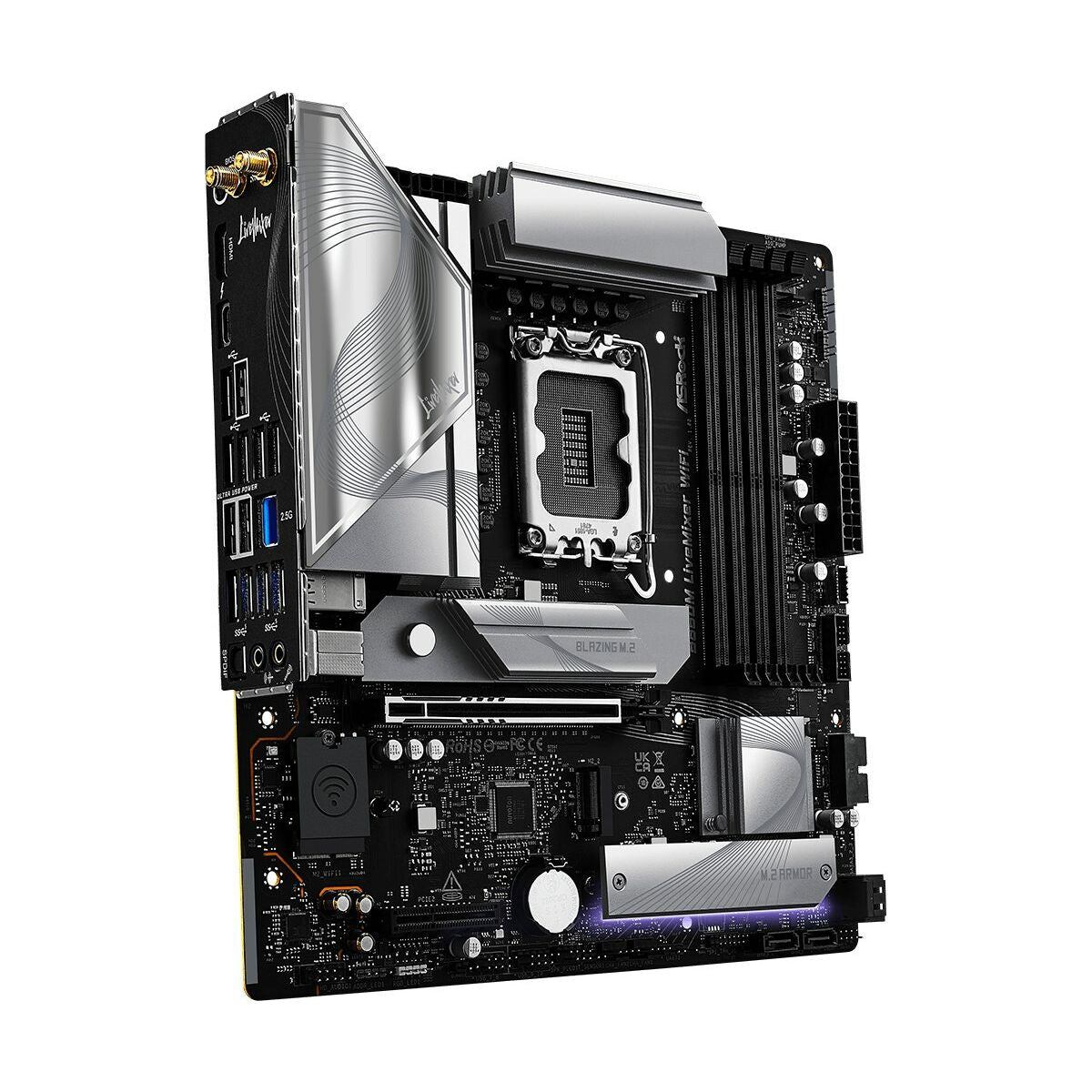Motherboard ASRock B860M LiveMixer WiFi Intel B860 LGA 1851