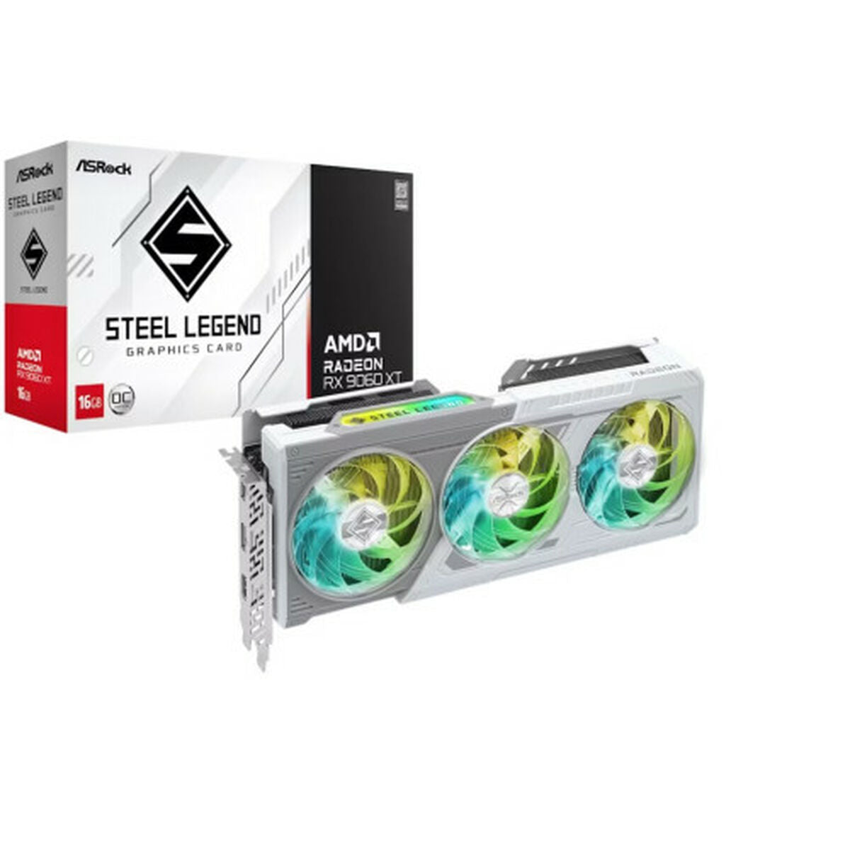 Graphics card ASRock RX9060XT SL 16GO GDDR6 RADEON RX 9060 XT 16 GB