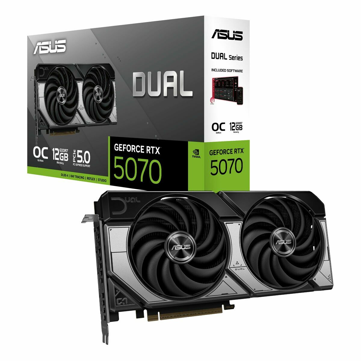 Graphics card Asus 90YV0M17-M0NA00 nvidia geforce rtx 5070 12 GB GDDR6