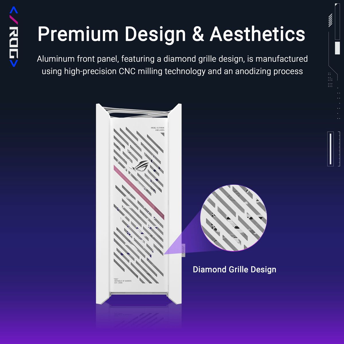 ATX Semi-tower Box Asus 90DC00W3-B39000 White