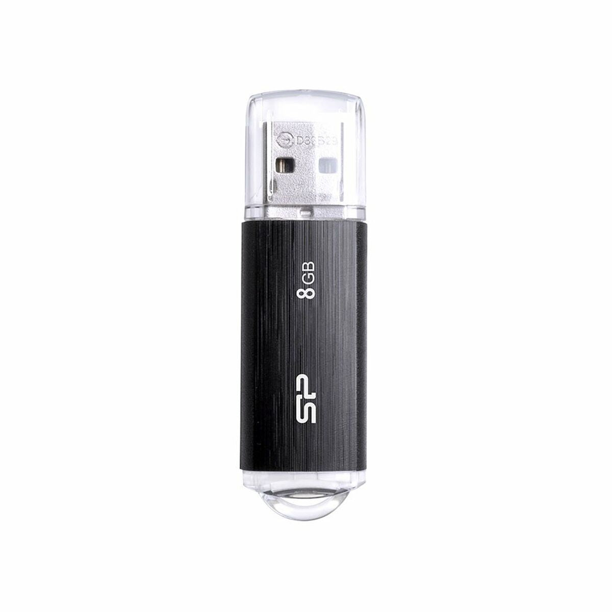 USB stick Silicon Power Ultima U02 8 GB USB 2.0 White Black 8 GB (1 Unit)