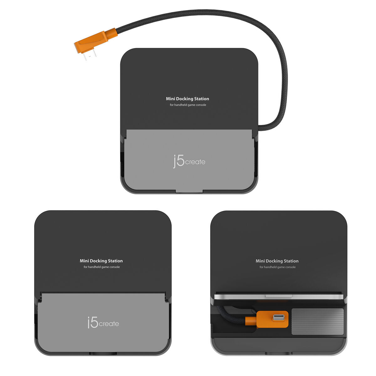 USB Hub j5create JCD624-N Black Grey