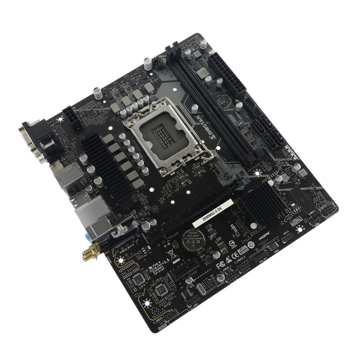 Motherboard Biostar Z690MX2-E D4 INTEL Z690 LGA 1700