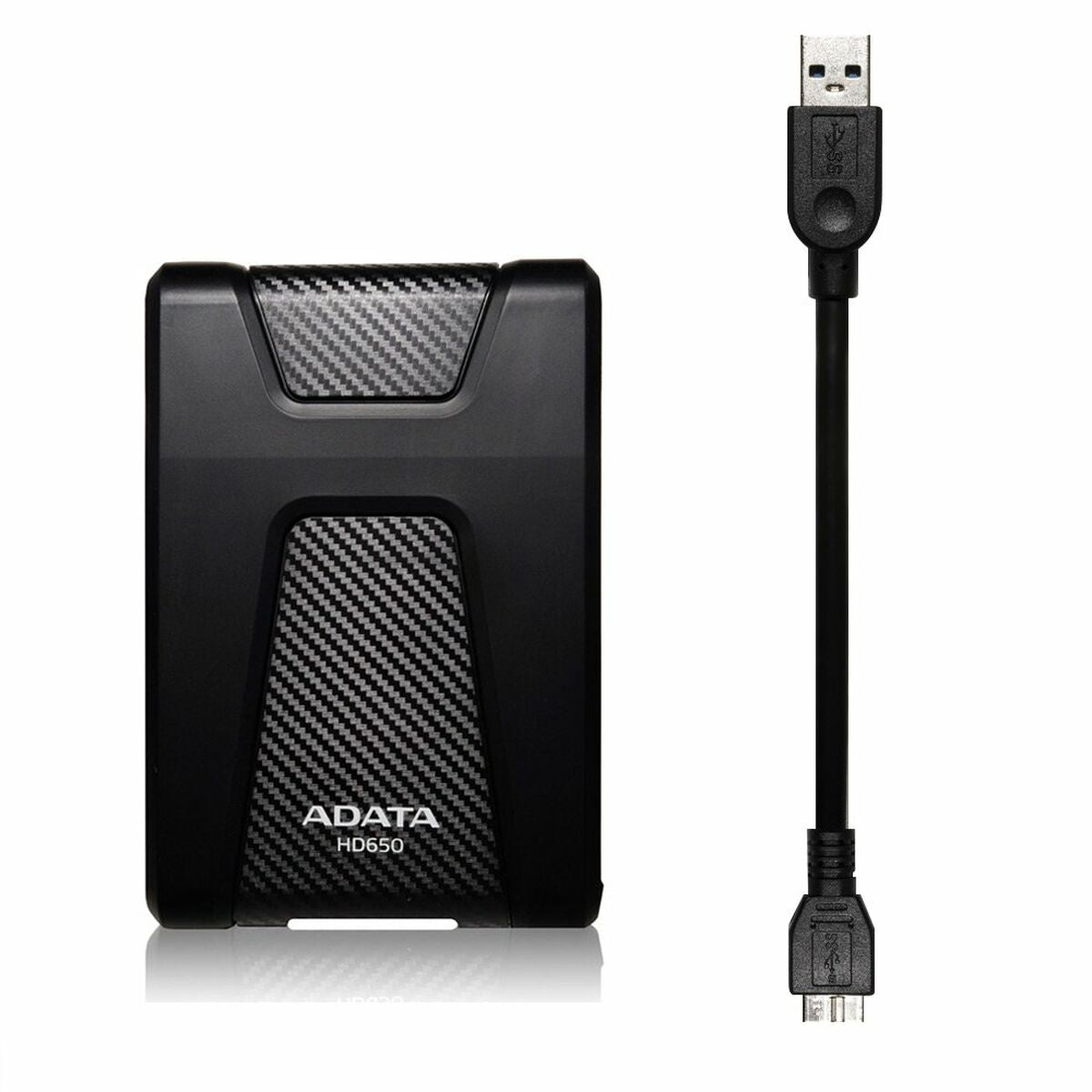 External Hard Drive Adata HD650 Black 2 TB