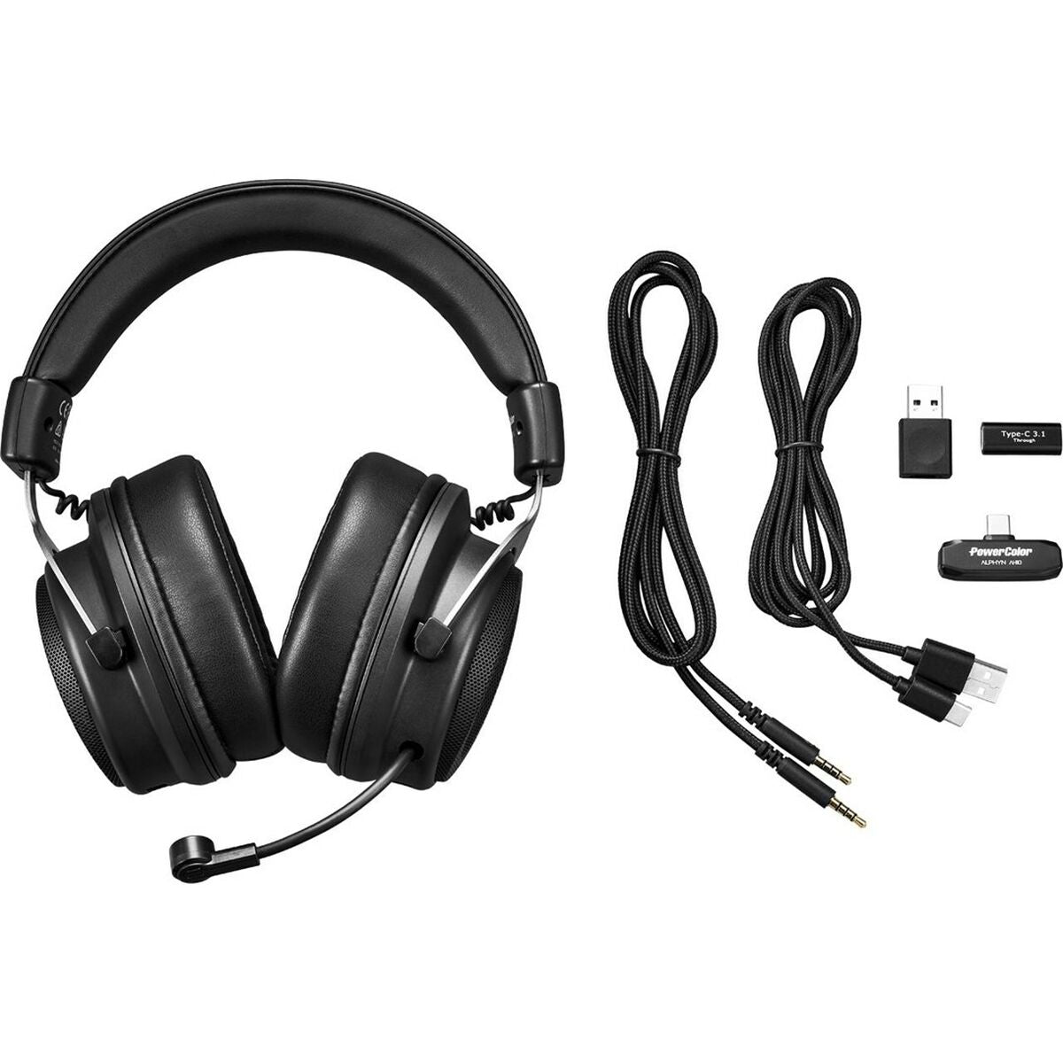 Headphones Powercolor AH10 Black