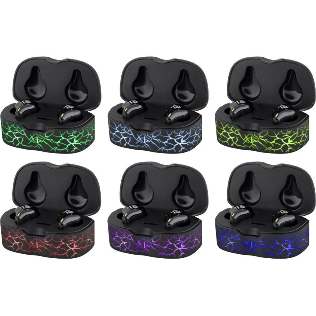 Headphones Defender CYBERDOTS 250 Black Multicolour