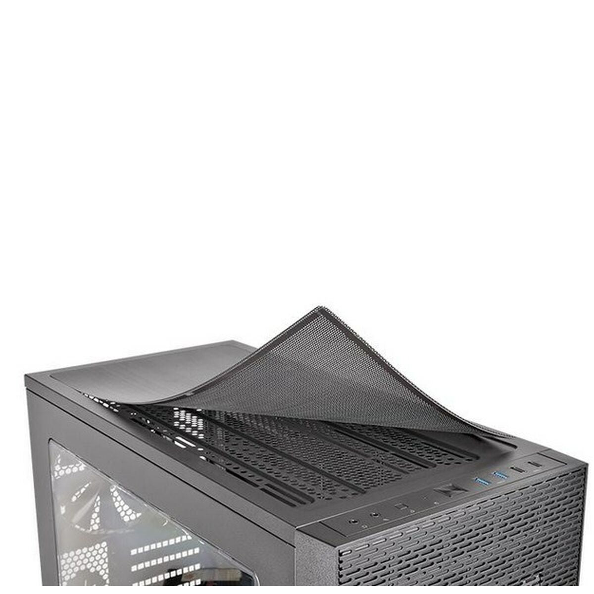 ATX Semi-tower Box THERMALTAKE CA-1F8-00M1WN-02 Blue Black