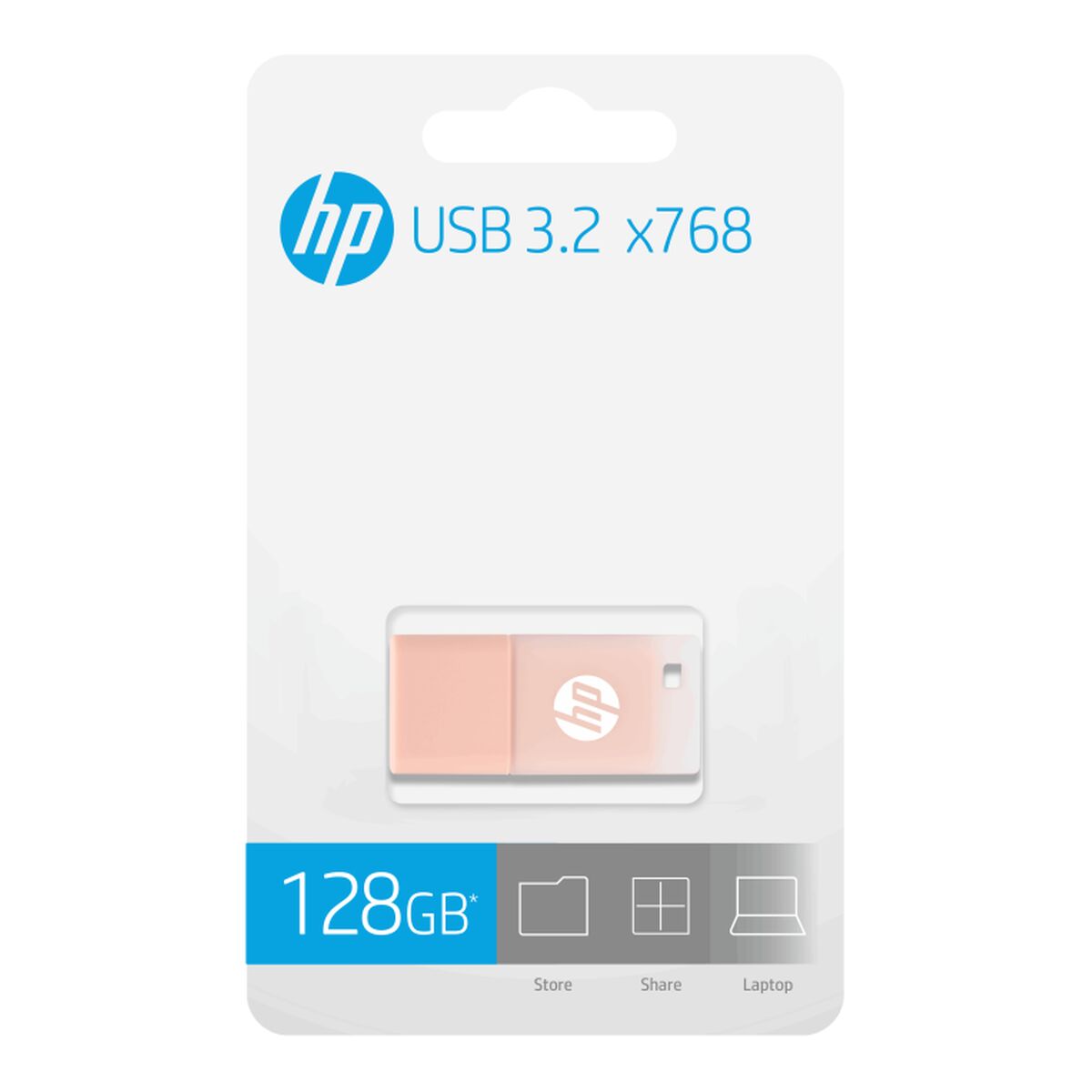 USB stick HP x768 Pink 128 GB