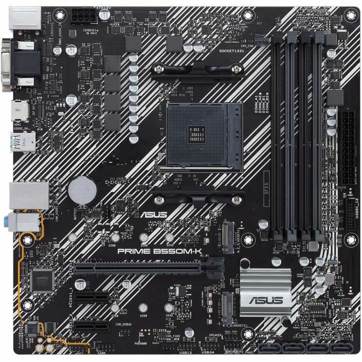 Motherboard Asus PRIME B550M-K AMD AM4 AMD B550 AMD