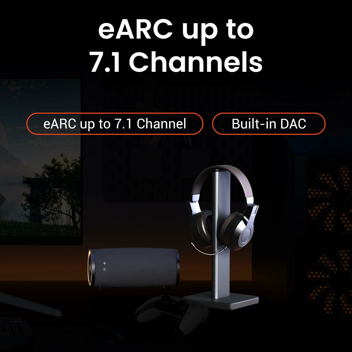 Gaming Monitor BenQ EX321UX 4K Ultra HD 32"