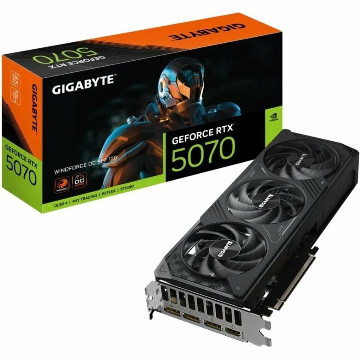 Graphics card Gigabyte 9VN5070WO-00-G10 nvidia geforce rtx 5070 12 GB GDDR6 GDDR7