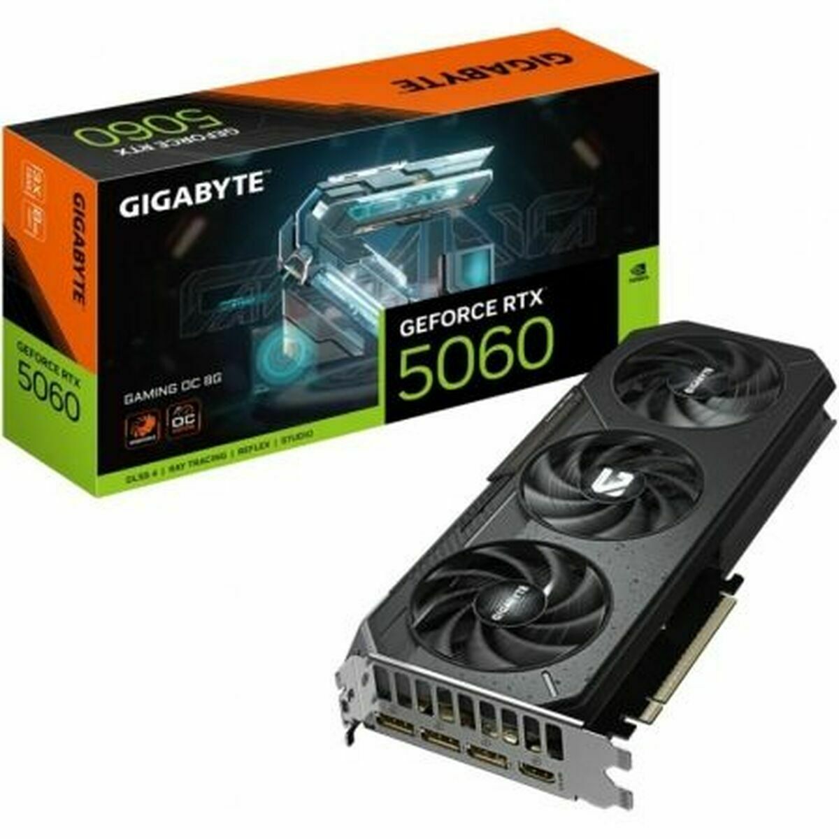 Graphics card Gigabyte 9VN5060GO-00-G10 GEFORCE RTX 5060 8 GB GDDR7