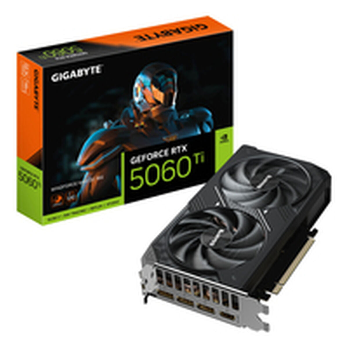 Graphics card Gigabyte 9VN506TWXO-00-G10 geforce rtx 5060 ti 16 GB GDDR7