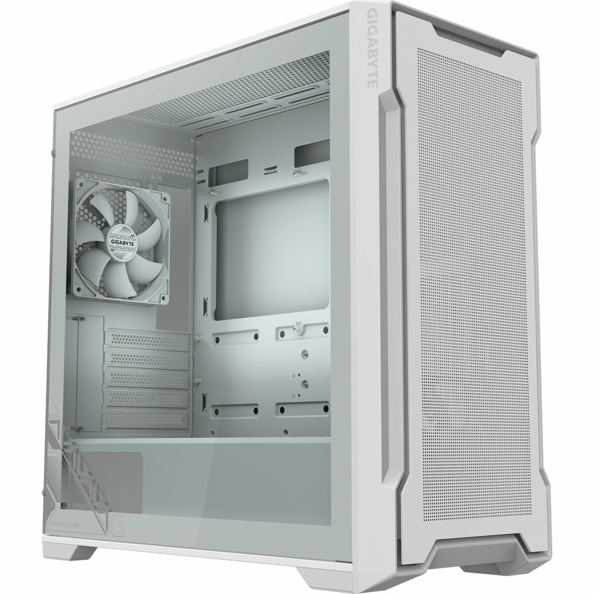 ATX Semi-tower Box Gigabyte C102 GLASS White
