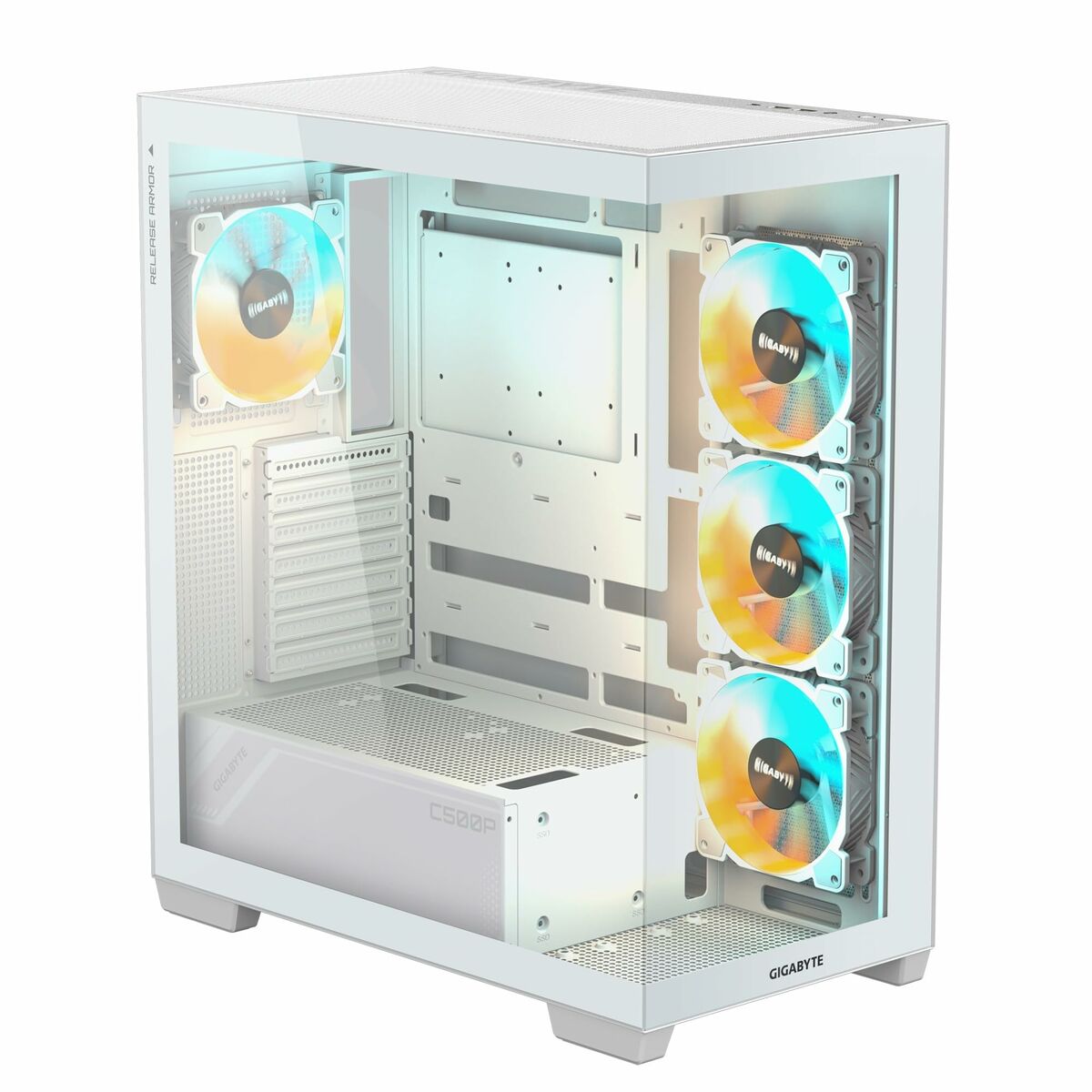 ATX Semi-tower Box Gigabyte C500 PANORAMIC STEALTH White