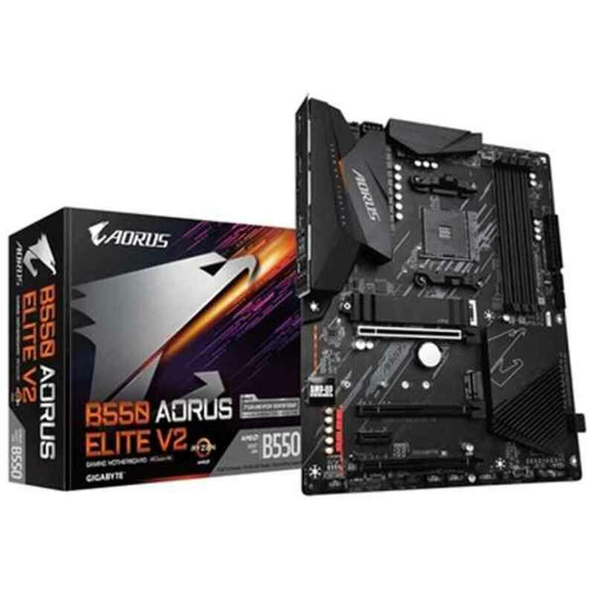 Motherboard Gigabyte B550 AORUS ELITE V2 ATX AM4 DDR4 AMD AM4 ATX