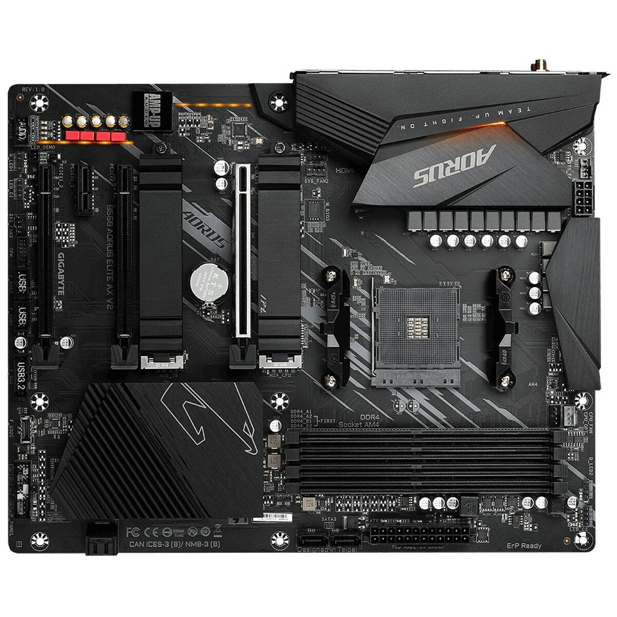 Motherboard Gigabyte B550 AORUS ELITE AX V2 AMD B550 AMD AM4