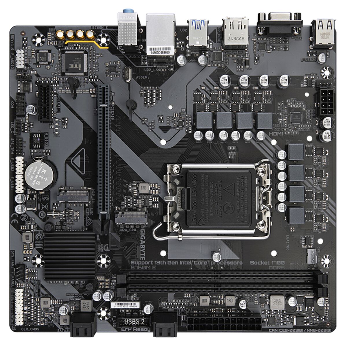 Motherboard Gigabyte B760M E Intel B760 LGA 1700