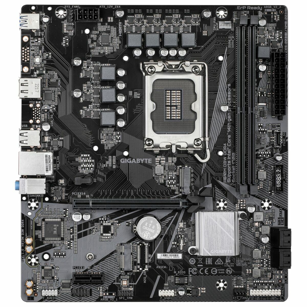 Motherboard Gigabyte 9MH61M3W4-00-G10 H610 LGA 1700