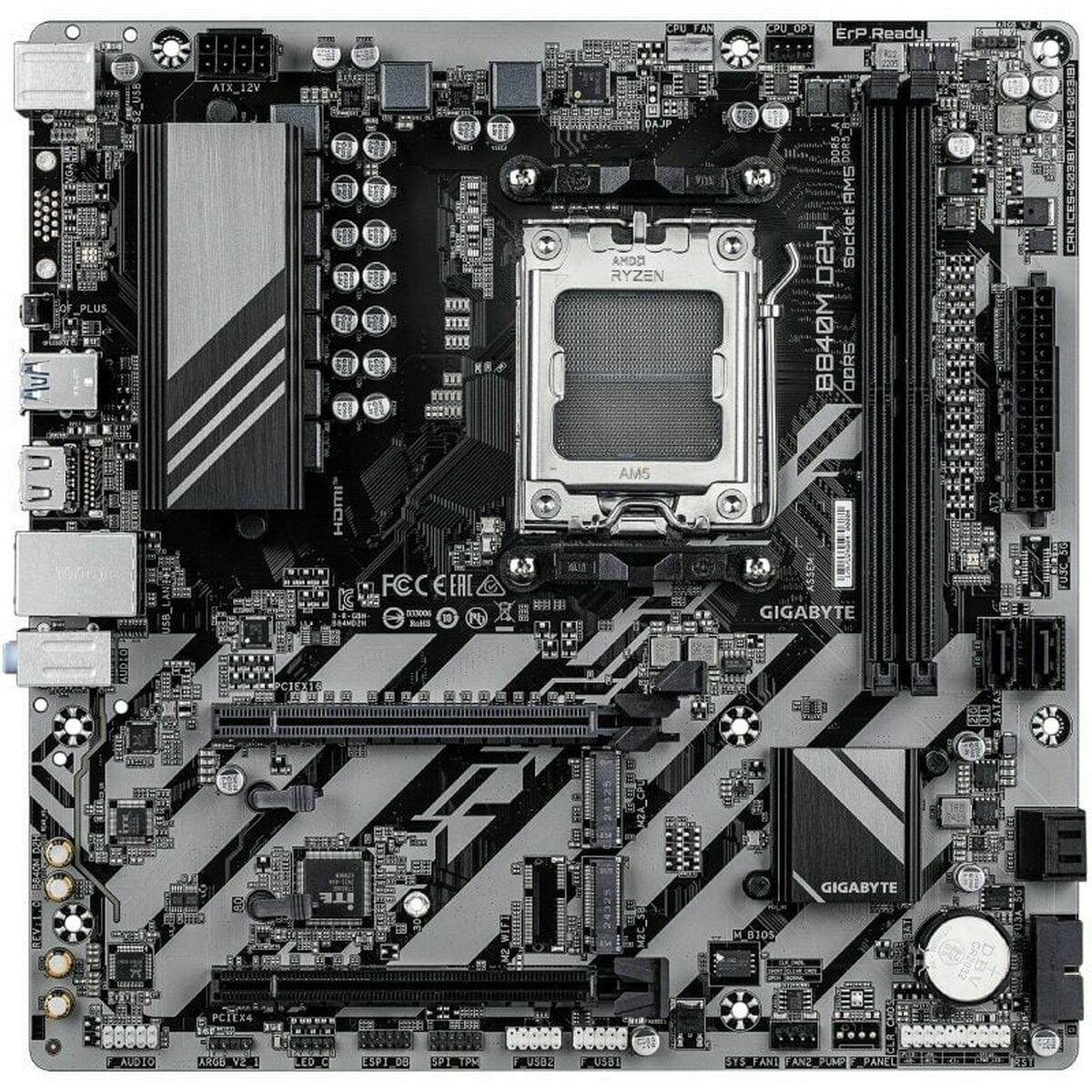 Motherboard Gigabyte B840M D2H AMD AM5 AMD