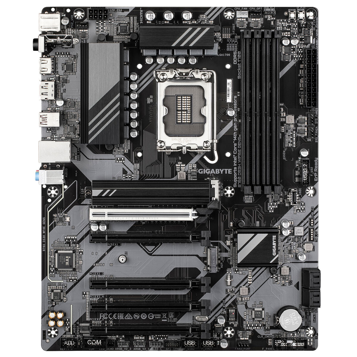 Motherboard Gigabyte B760 DS3H WIFI6E GEN5 INTEL B760 EXPRESS LGA 1700