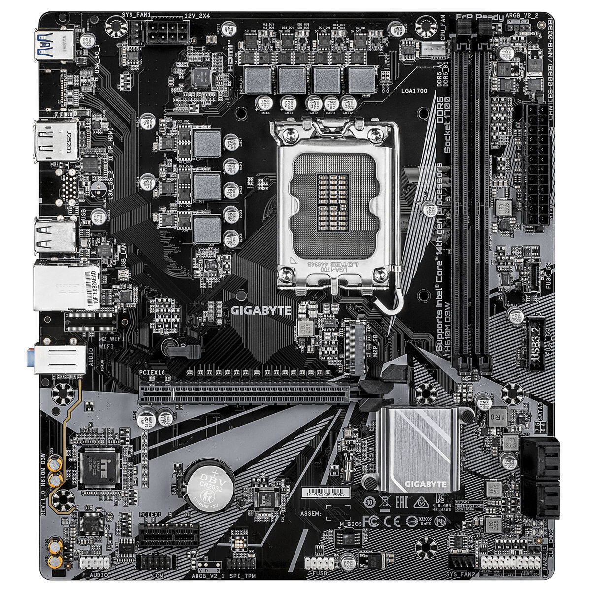 Motherboard Gigabyte 9MH61M3W5-00-G10 H610 LGA 1700