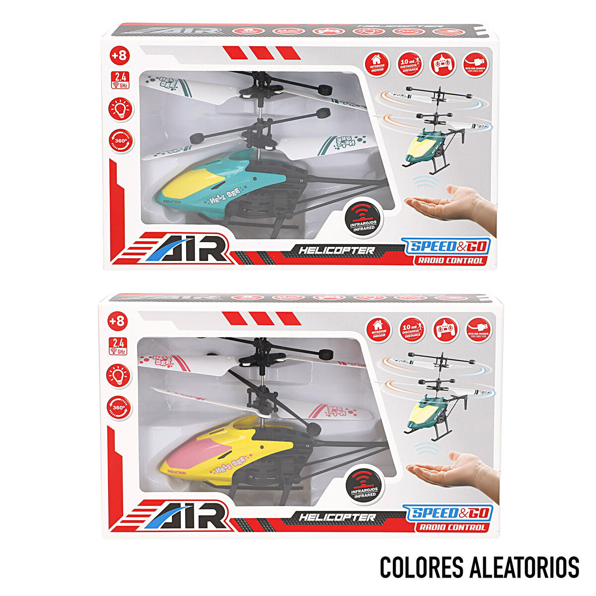Radio control Helicopter Colorbaby (6 Units)