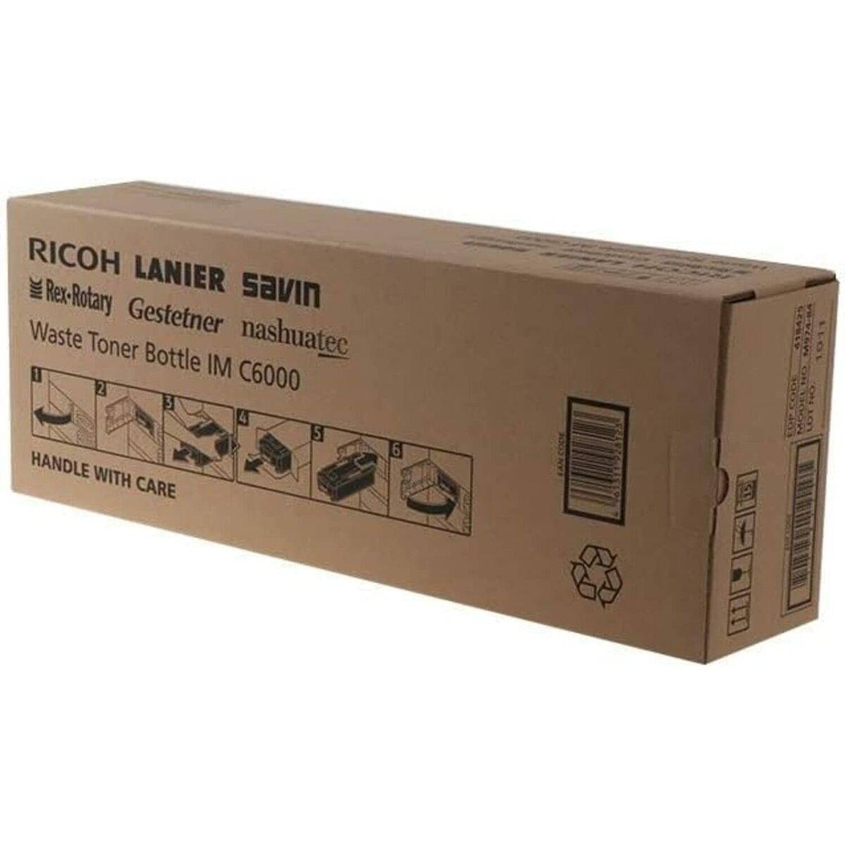 Toner Ricoh 418425 Black Transparent