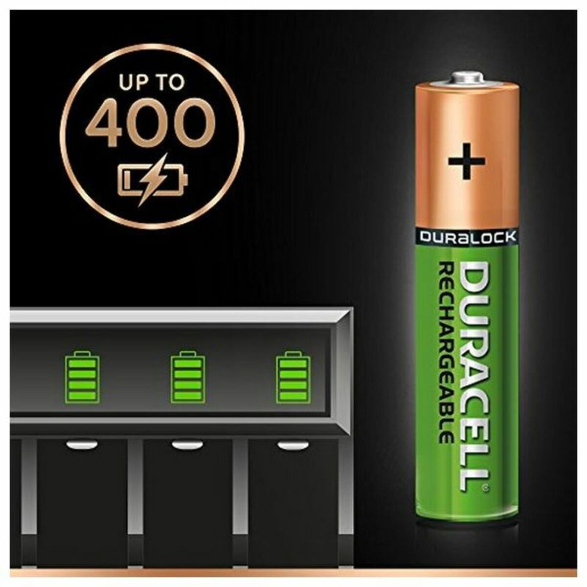 Rechargeable Batteries DURACELL DURHR03B4-850STCX5 1,2 V AAA (4 Units)