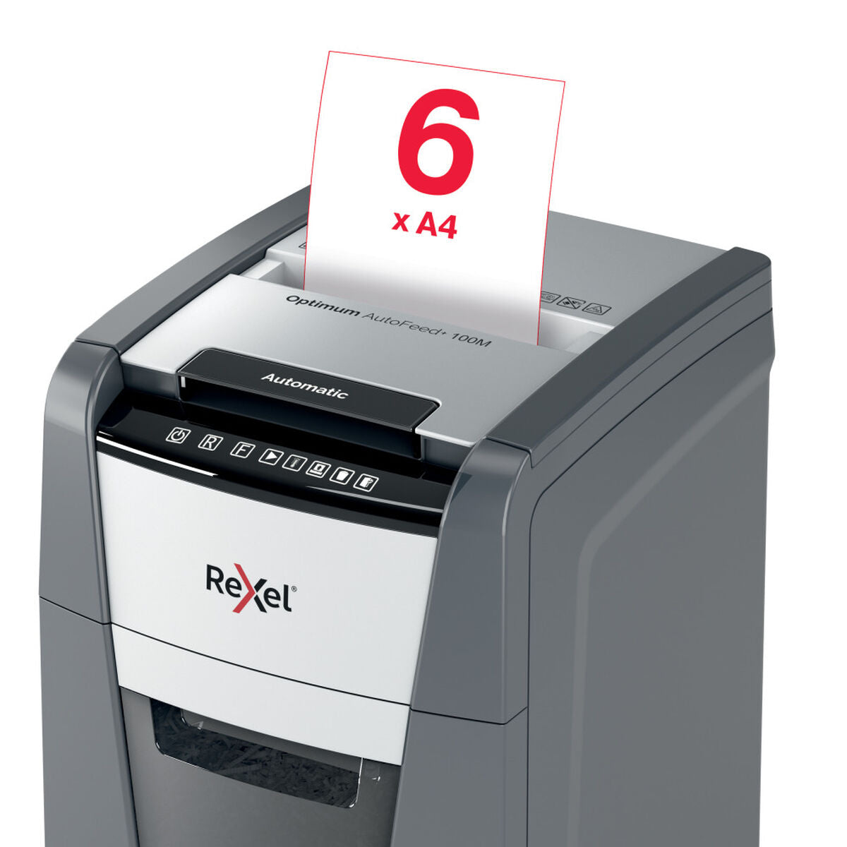 Micro-Cut Paper Shredder Rexel Optimum Auto+ 100M
