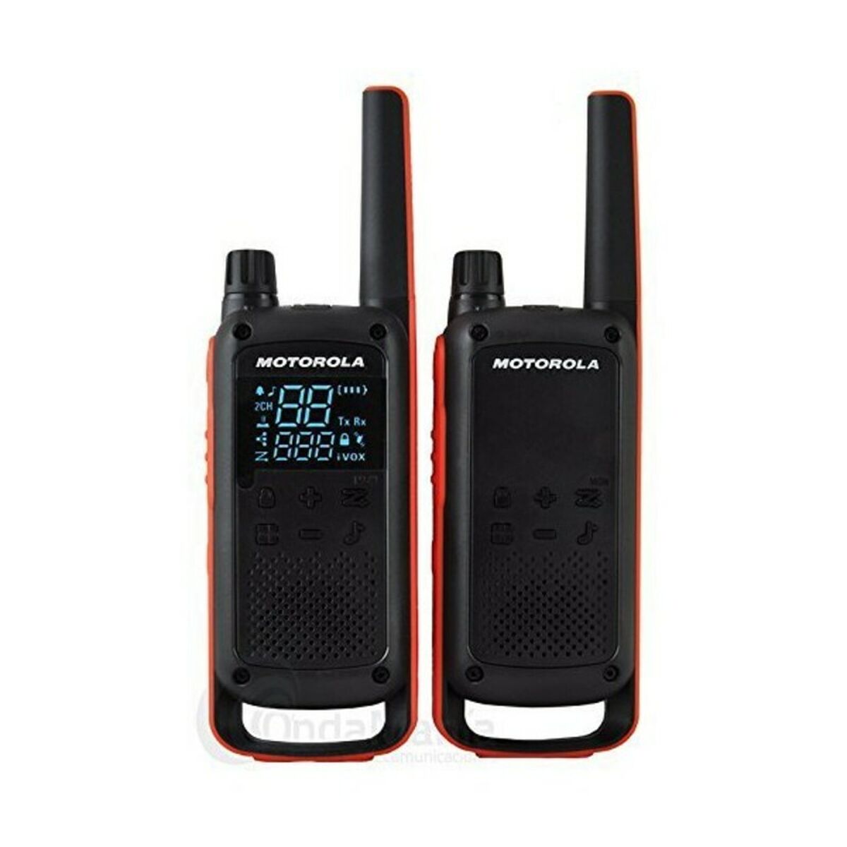 Walkie-Talkie Motorola T82 (2 Pcs) Black Orange