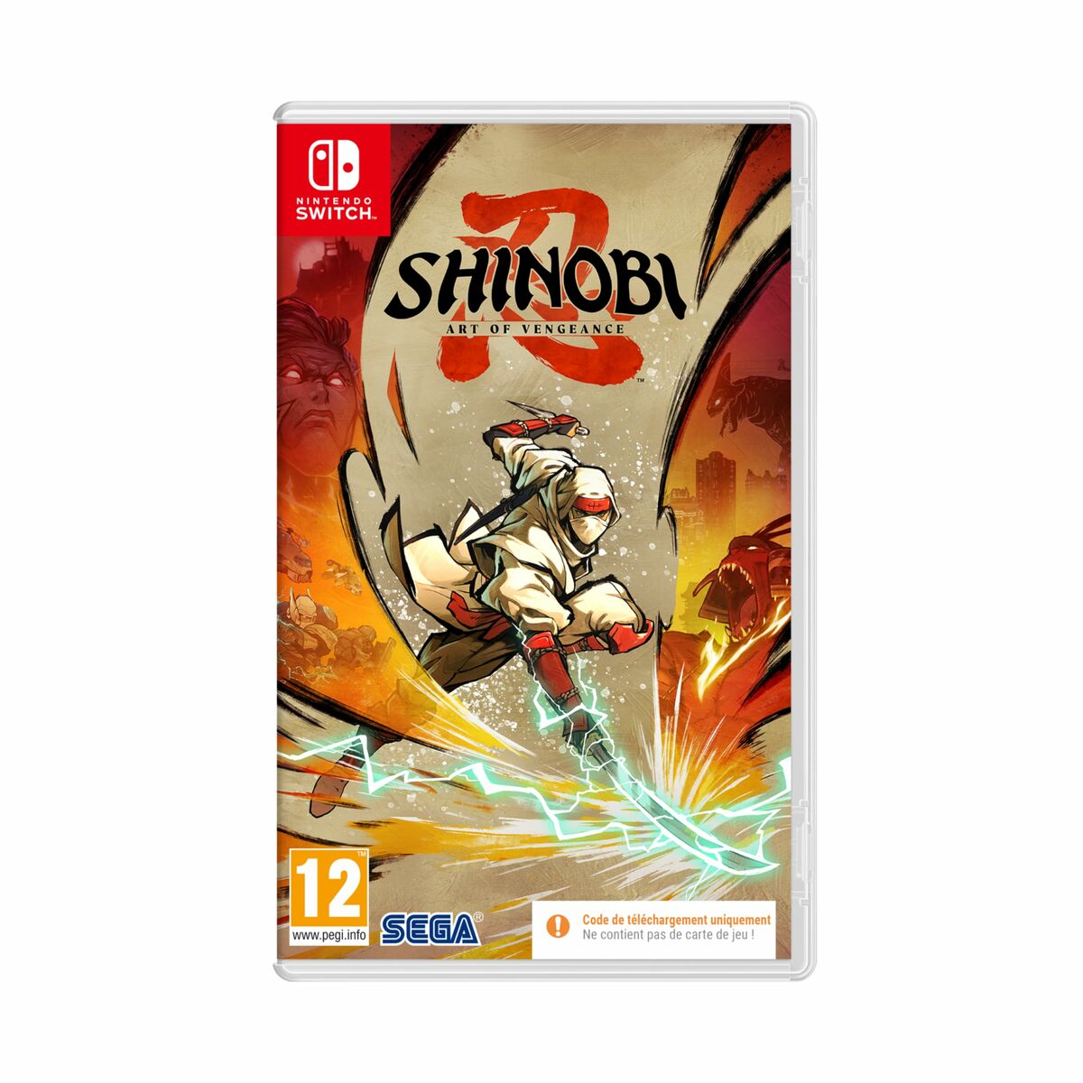 Video game for Switch SEGA Shinobi Art of Vengance