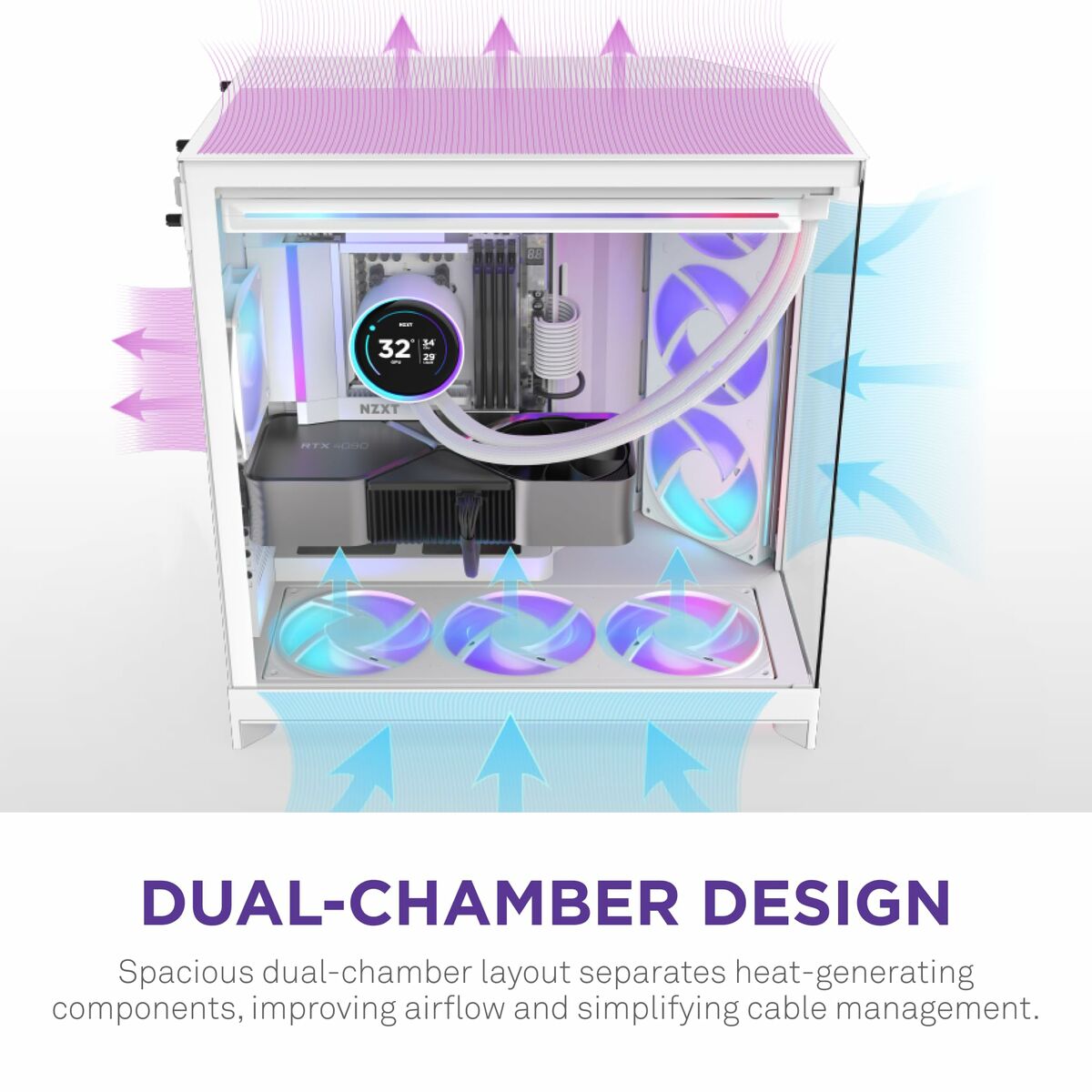 ATX Semi-tower Box NZXT CM-H92FW-R1 White