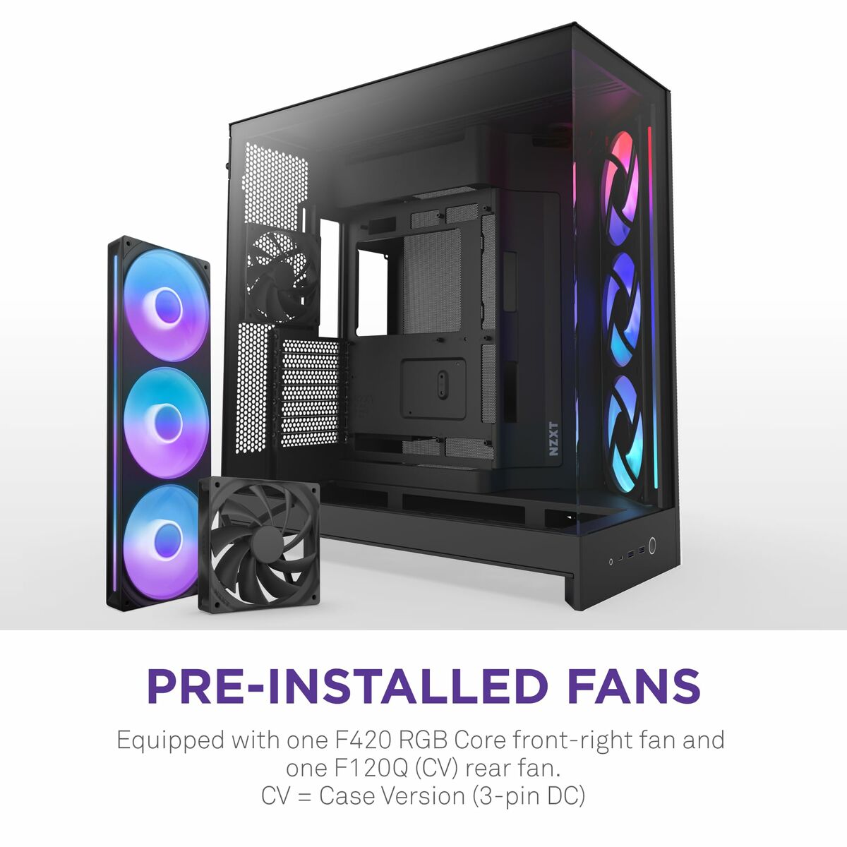 ATX Semi-tower Box NZXT CM-H92FB-R1 Black