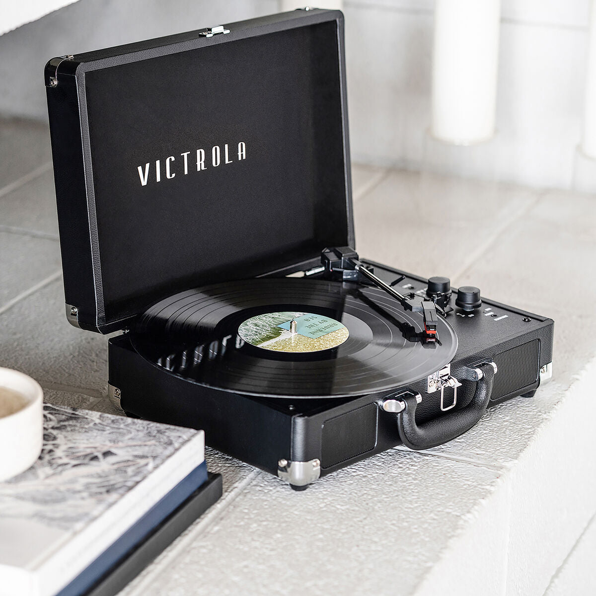 Record Player Victrola Journey Black